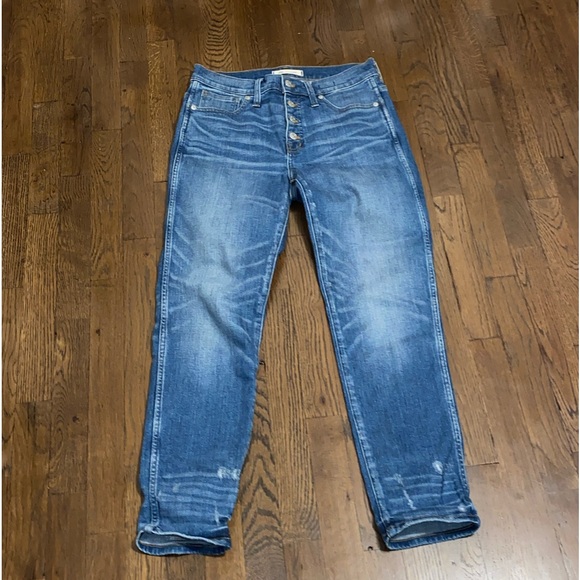 Madewell Straight Jeans Size 28 - Picture 3 of 7